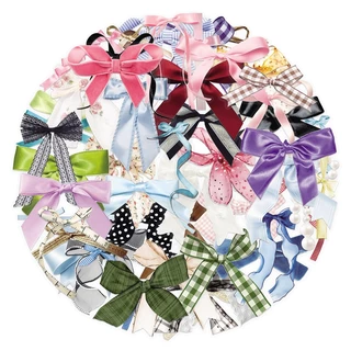 น่ารัก 50 ชิ้น Bowknot สติกเกอร์ใสสําหรับแล็ปท็อปสมุดภาพ Art หมวกกันน็อคสติกเกอร์ Graffiti กันน้ํา DIY