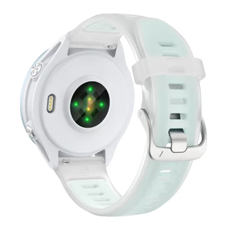 สายรัดซิลิโคนอ่อนนุ่มยางกีฬาสําหรับ Garmin Vivoactive 5/ Vivoactive 6/ Vivoactive 3 Music / 55 / 70 /170 / 165 / 245 / 645 / 158 / 168 / Approach S50