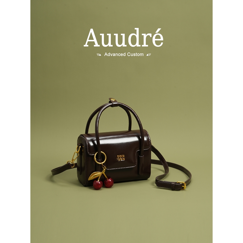 Auure High-End Texture กระเป๋าถือหญิงไหล่เดียว Messenger กระเป๋าใบเล็ก