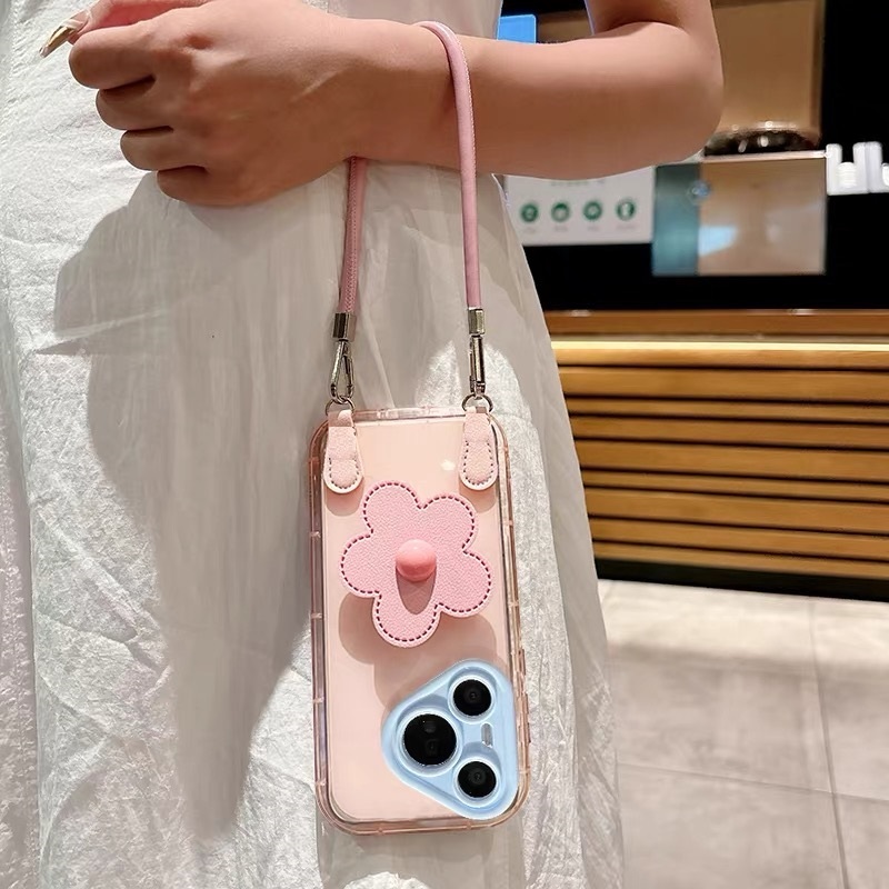 สวย 3d ดอกไม้ยืนเคสโทรศัพท์เข้ากันได้สําหรับ Iphone 16 15PROMAX 15 14promax 13 pro max 12 pro max 11 สาวสวยฝาครอบโทรศัพท์ SOFT