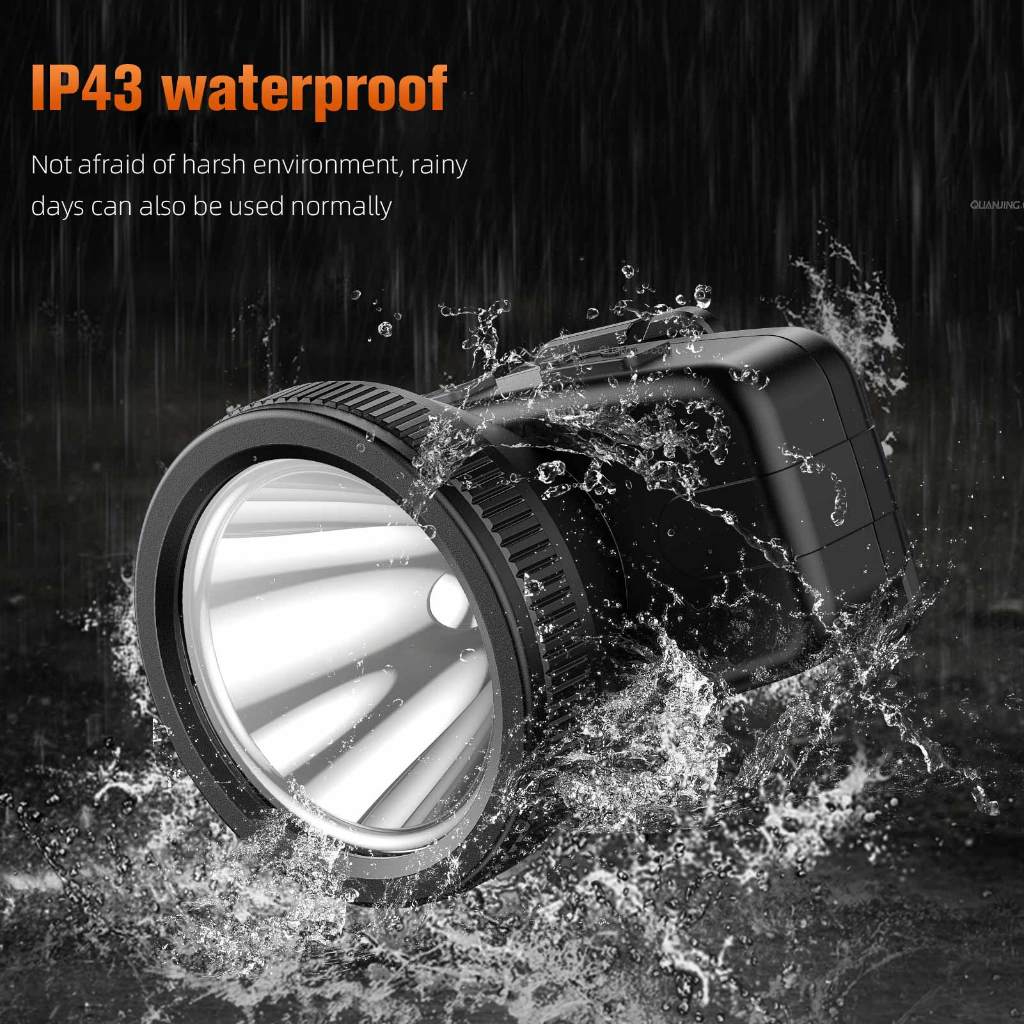 SUPERFIRE HL55 ไฟหน้ากําลังสูง LED ไฟหน้า ไฟหน้าแบบชาร์จไฟได้ Super Bright กันน้ํา — صورة 7
