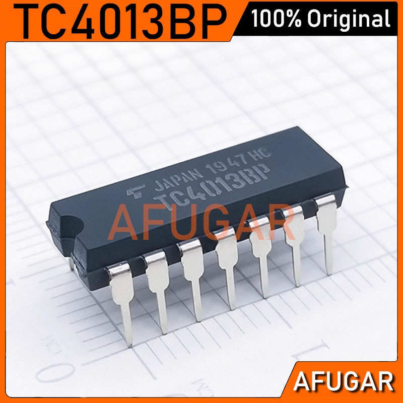 5PCS TC4013BP TC4013 DIP-14 double D flip-flop ใหม่เดิม