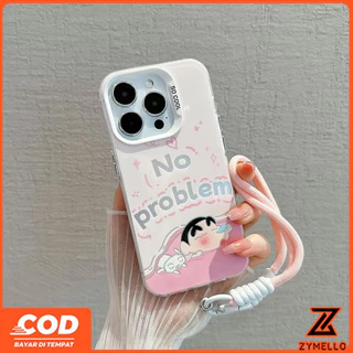 เหมาะสําหรับ OPPO Reno16F 16Pro 16C 15F 15ProMax 14F 14Pro 13F 13Pro 12F 12Pro 11F 11Pro 10Pro 8T 8Z 7Z 6Z น่ารักการ์ตูนสีชมพูดู Shin-chan กันกระแทกเคสโทรศัพท์TPU