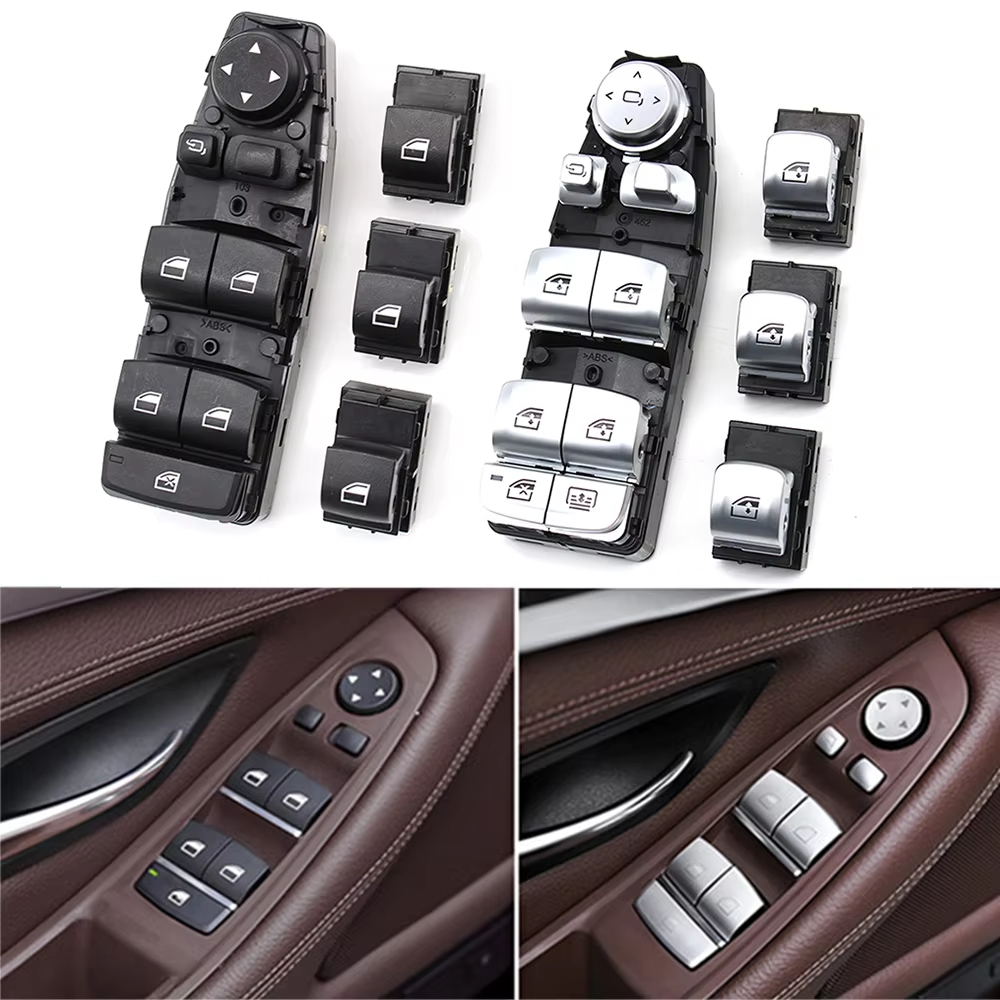 ภายในรถไฟฟ้า Master Window Lifter Regulator สําหรับ BMW 1 3 4 5 6 7 Series X3 X4 F20 F30 F36 F25 F26 F06 F07 F10 F11