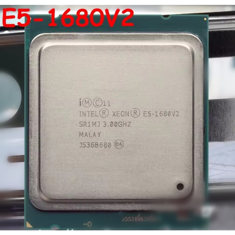 YZX Xeon E5-1680V2 E5 1680V2 3.0GHz 8-core FCLGA2011 130W CPU โปรเซสเซอร์