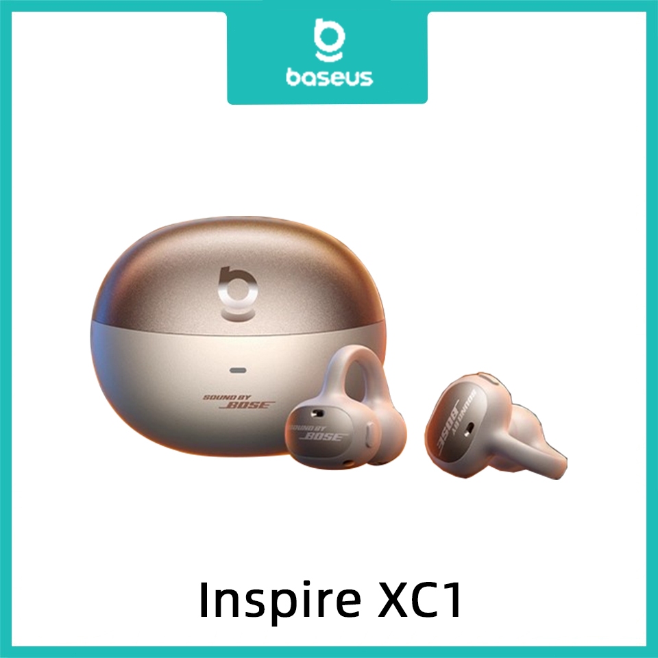 BASEUS Inspire XC1 หูฟังแบบหนีบหู 2025 หูฟังบลูทูธแบบเปิดใหม่