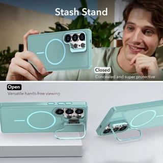 SAMSUNG เคสโทรศัพท์ที่รองรับSamsungพร้อมขาตั้งในตัวสําหรับAntigen Test S23 S23P S23U S22U S24 S25 S24P S25P S24U S25U S25U