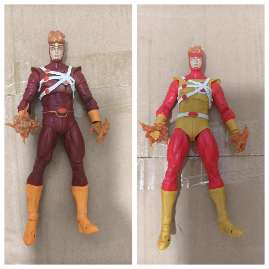 (ไม่มีกล่อง) McFarlane DC Collectors Injustice League Firestorm Action Figure