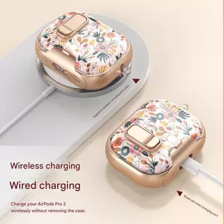 มาใหม่สําหรับเคส airpods 4/pro2 | ตัวล็อคแบบล็อคได้ + การออกแบบขาตั้งแบบป๊อปอัพ, การชาร์จไร้สาย, ฝาครอบพิมพ์ทาสีศิลปะ