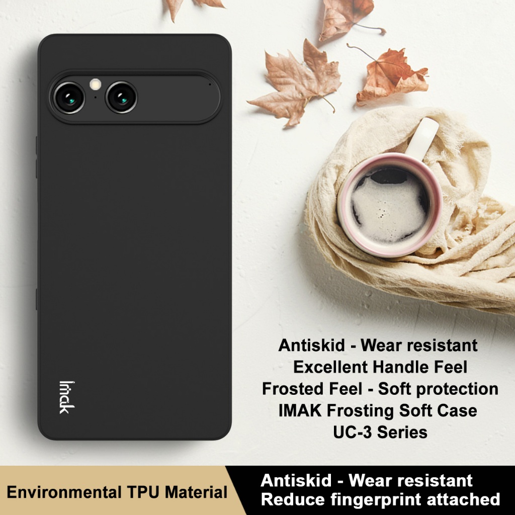 Imak Sony Xperia 10 VII Casing TPU Soft Simple Pure Color Ultra Thin Silicon Back Cover เคสโทรศัพท์ก