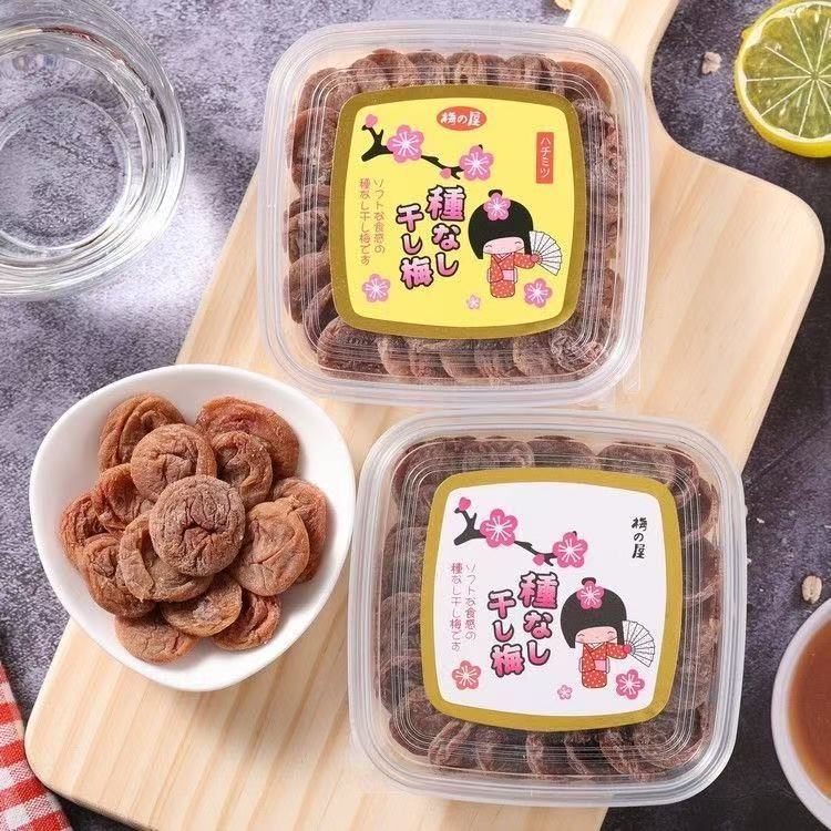 ✨️ขายร้อน✨️บ๊วยไร้เม็ดนำเข้าจากญี่ปุ่น ไร้เมล็ด บ๊วยทานาเบะ เปรี้ยว หวาน บ๊วยญี่ปุ่น ขนมขบเคี้ยวแห้ง