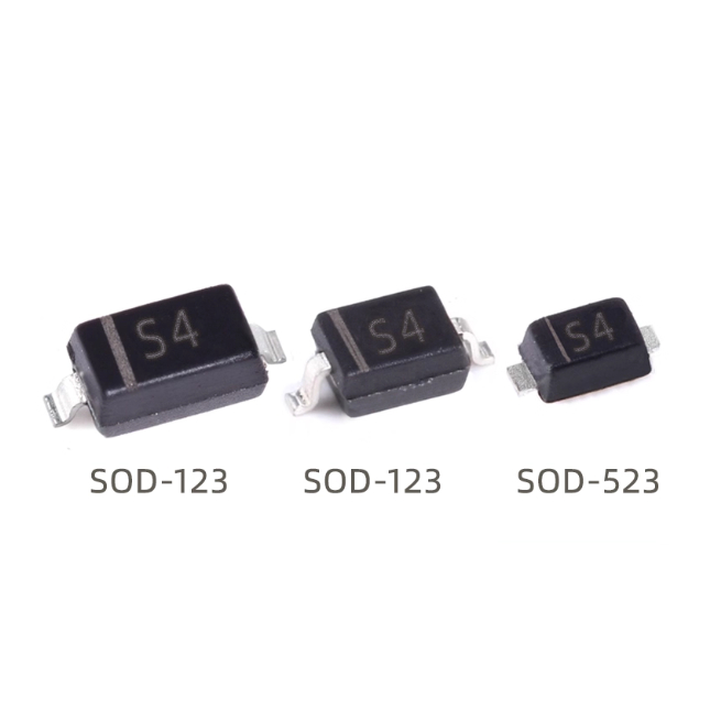 100PCS ยี่ห้อใหม่ 1N5819W 1N5819WS SD103AWS การพิมพ์ S4 หน้าจอการพิมพ์ S4 Patch Shoteki ไดโอด SOD323