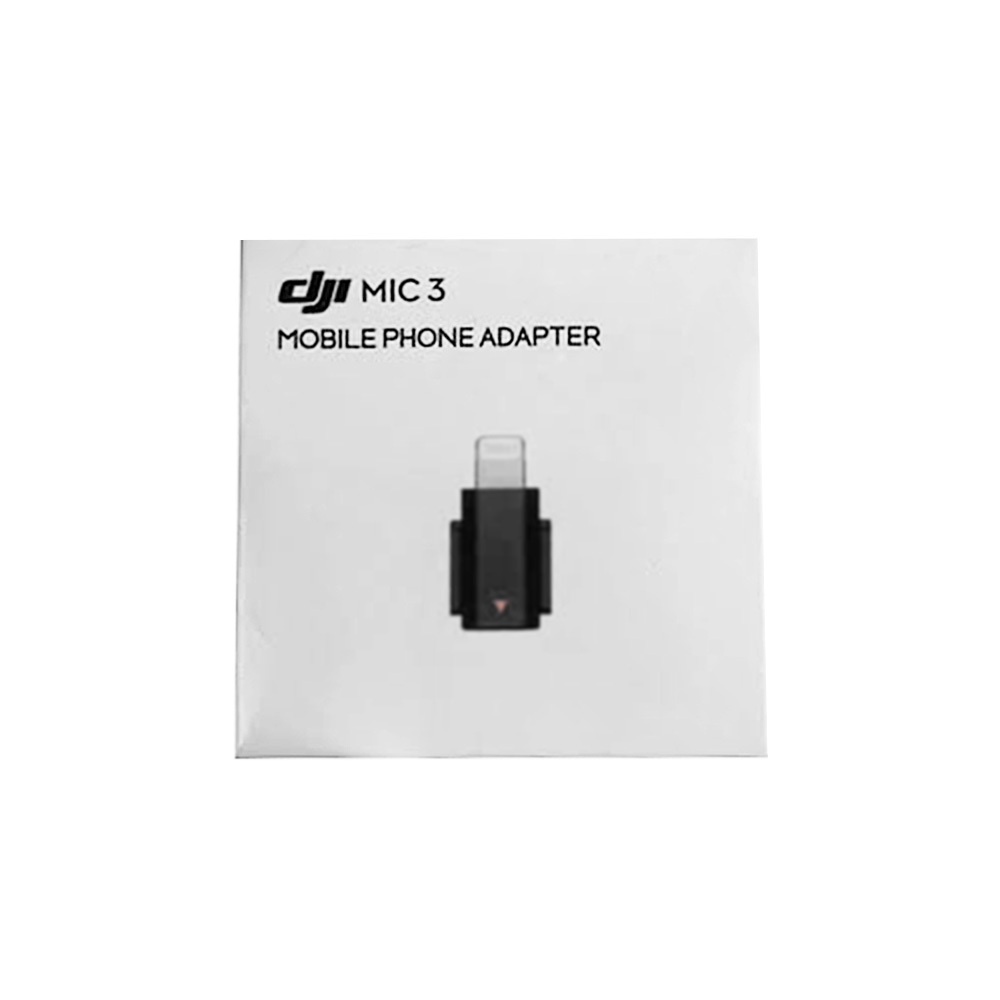 DJI Mic 3 Mobile Phone Adapter (LT), CP.RN.00000475.01