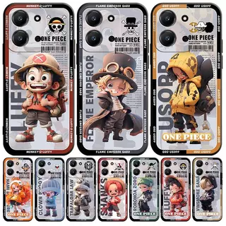 เคสสําหรับ Redmi 15C 4G LUFFY One Piece ปกอ่อนมุมขวา