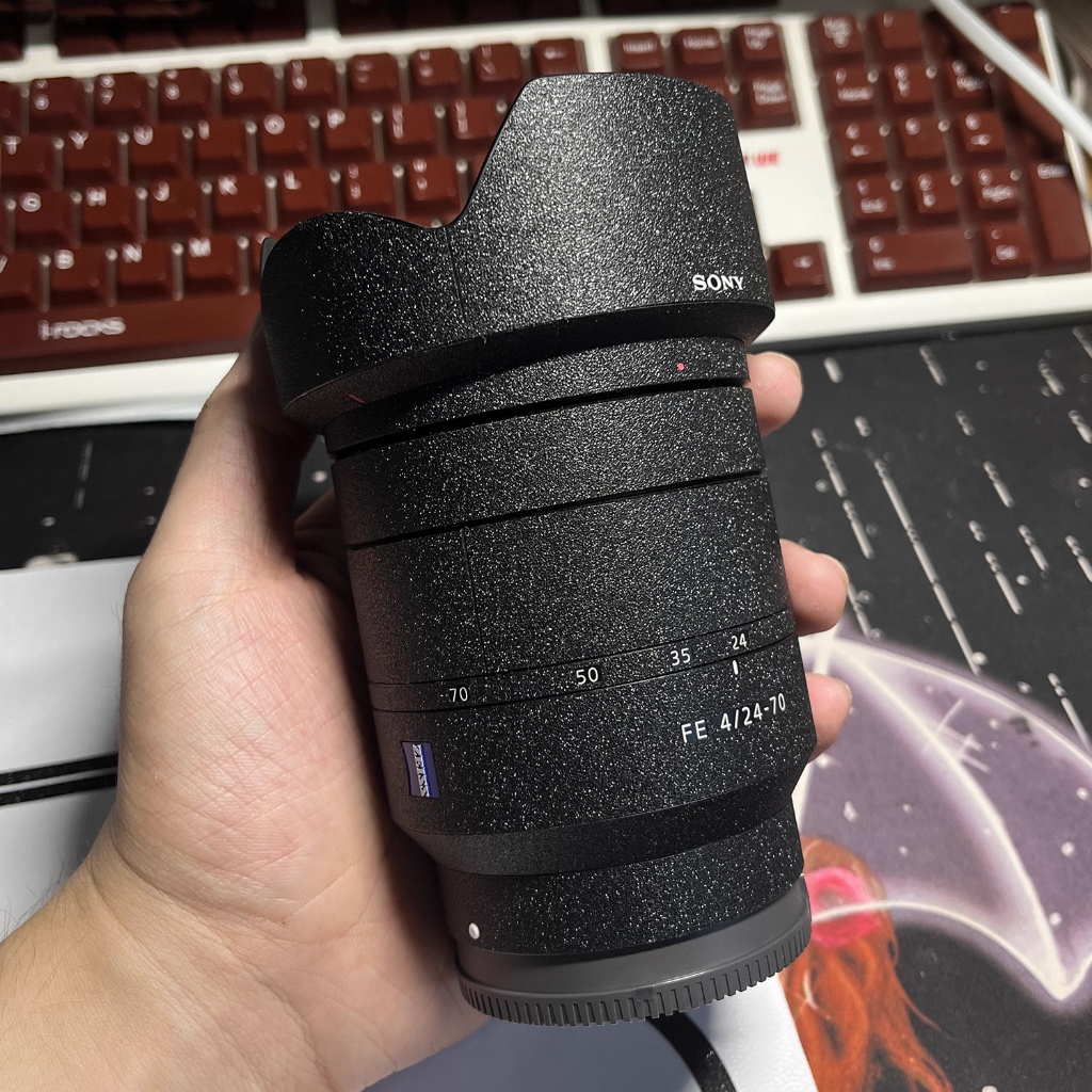 สําหรับ Sony FE24-70 F4 ZA เลนส์รูปลอกสกิน FE 24-70 มม.F4 ZA OSS เลนส์สติกเกอร์ SEL2470Z Protector 2