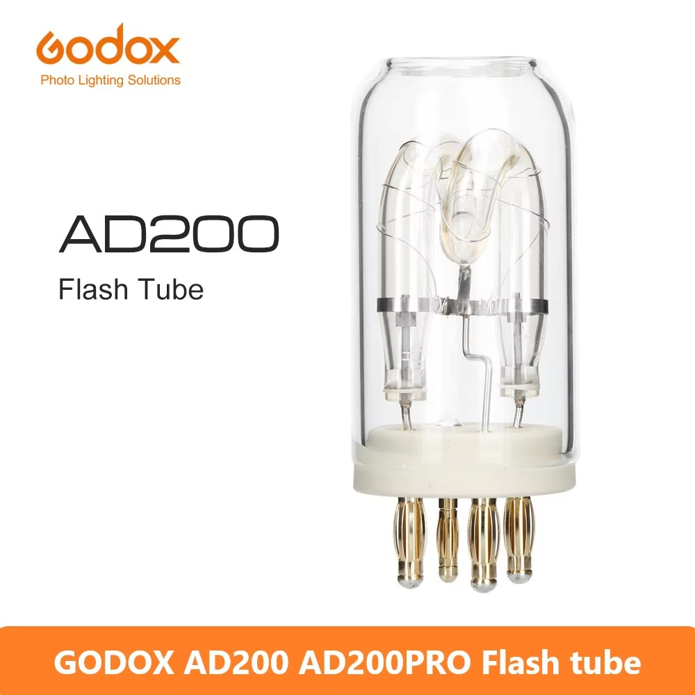 Godox AD200 AD200PRO AD-FT200 กระเป๋า 200W หลอดแฟลชหลอดไฟเปลือยสําหรับ Godox H200J หัวแฟลชบน Godox A