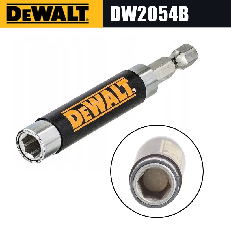 ไขควงกระแทก Dewalt 1 ชิ้น Dw2054b พร้อมการเชื่อมต่อแม่เหล็กแบบปรับได้เครื่องมือฮาร์ดแวร์คุณภาพสูง