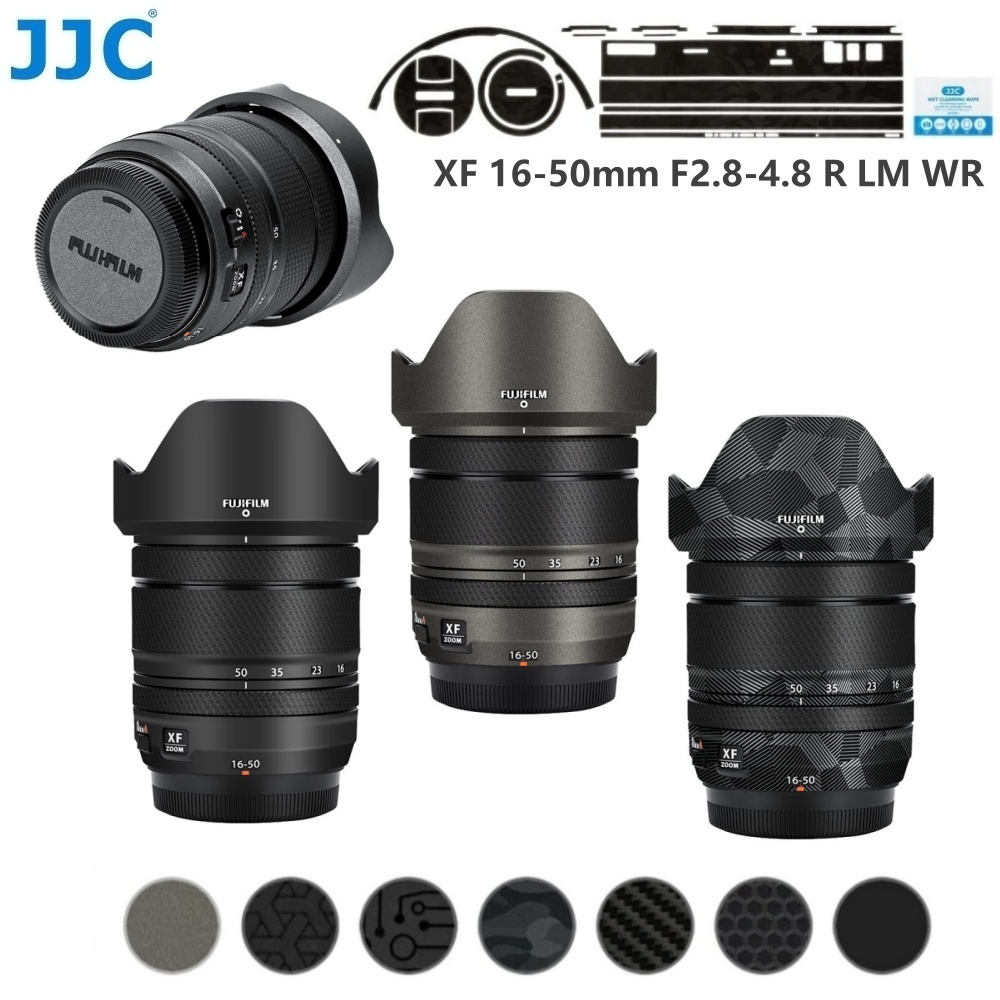 JJC เลนส์กล้องผิว 3M สติกเกอร์สําหรับ Fuji Fujifilm XF 16-50 มม.F2.8-4.8 R LM WR เลนส์ 3M Anti-scrat