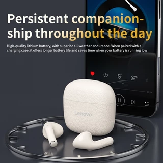 หูฟัง Lenovo EA166 หูฟังบลูทูธไร้สาย True HD สเตอริโอ HIFI Latency ต่ําพร้อมไมโครโฟนบลูทูธ 5.4
