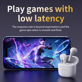 หูฟัง Lenovo EA166 หูฟังบลูทูธไร้สาย True HD สเตอริโอ HIFI Latency ต่ําพร้อมไมโครโฟนบลูทูธ 5.4