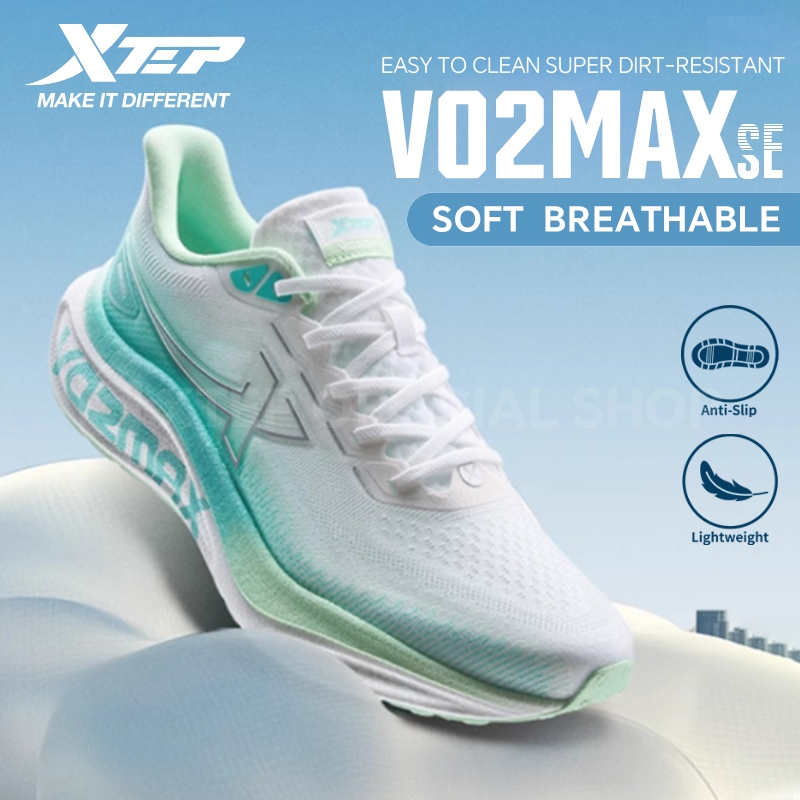 【xtep】VO2MAX | รองเท้าวิ่งเทรนนิ่งสำหรับผู้ชาย พื้นรองเท้าชั้นกลางแบบโฟม Supercritical