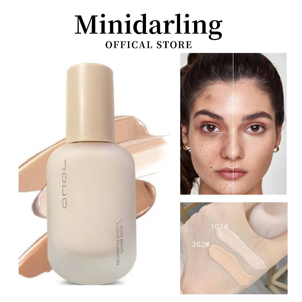 JOCO✈️บีบีครีมรองพื้น คอนซีลเลอร์ ควบคุมความมัน ให้ความชุ่มชื้น กันน้ํา ผิวดำ,ผิวสีเหลืองรองพื้น