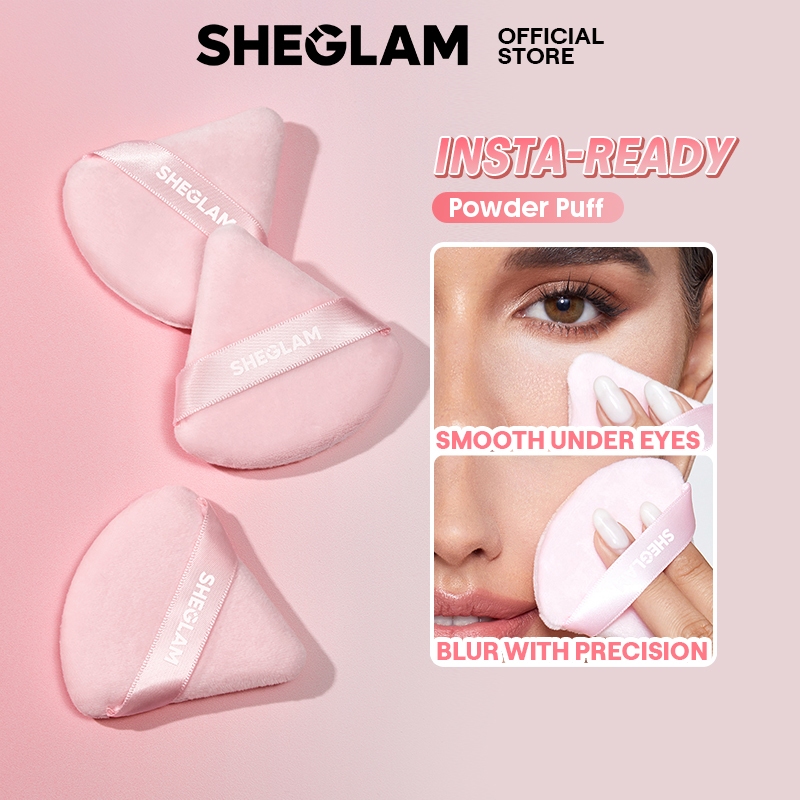 Sheglam Insta-Ready Powder Puff-soft ละเอียดอ่อน และบางเบาเป็นเมฆ ราคา ถูกที่สุด ดีลบีเคเค