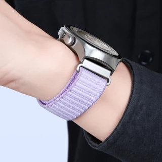 สายถักสร้อยข้อมือทอสายรัดข้อมือไนลอนอุปกรณ์เสริมสําหรับ Garmin Venu 4 45mm 41mm / Venu 3 / 3s / Venu 2 / 2s / 2 Plus