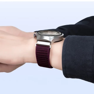 สายถักสร้อยข้อมือทอสายรัดข้อมือไนลอนอุปกรณ์เสริมสําหรับ Garmin Venu 4 45mm 41mm / Venu 3 / 3s / Venu 2 / 2s / 2 Plus