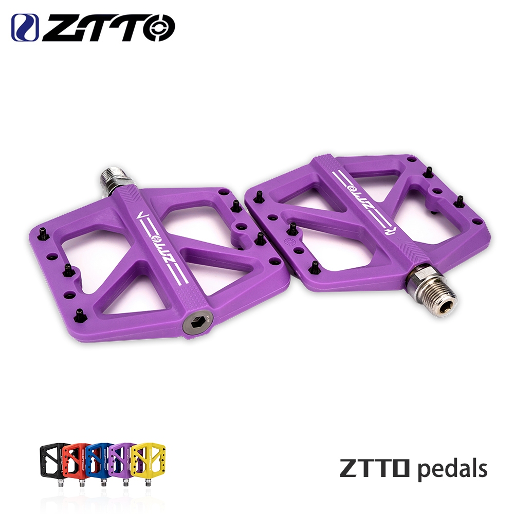 Ztto บันไดจักรยาน M906 พลาสติกไนล่อน กันลื่น สําหรับจักรยานเสือภูเขา XC AM BMX – โปรปัง