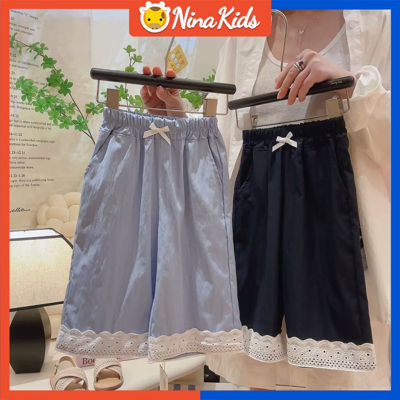 กางเกงขากว้างแฟชั่นสำหรับเด็ก aged 1-7 ปี