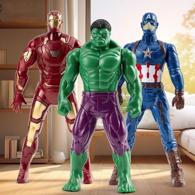 360° หมุน Marvel Super Hero ของเล่น Iron Man Utralman Spider Man Hulk กัปตันอเมริกา Avengers ตุ๊กตาตุ๊กตาของเล่นของขวัญ thumbnail 4