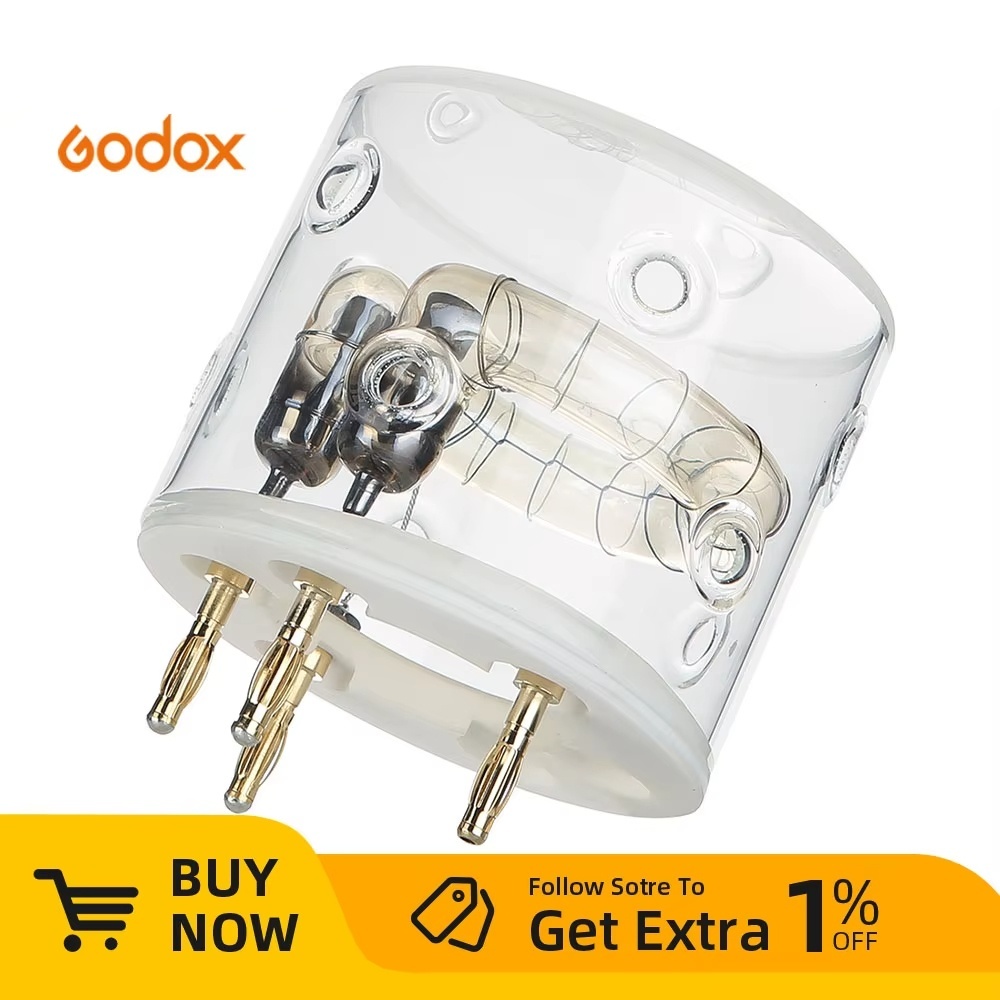 Godox Witstro AD600PRO 600W หลอดไฟแฟลชกลางแจ้งหลอดไฟเปลือยสําหรับ AD600Pro / AD600 Pro