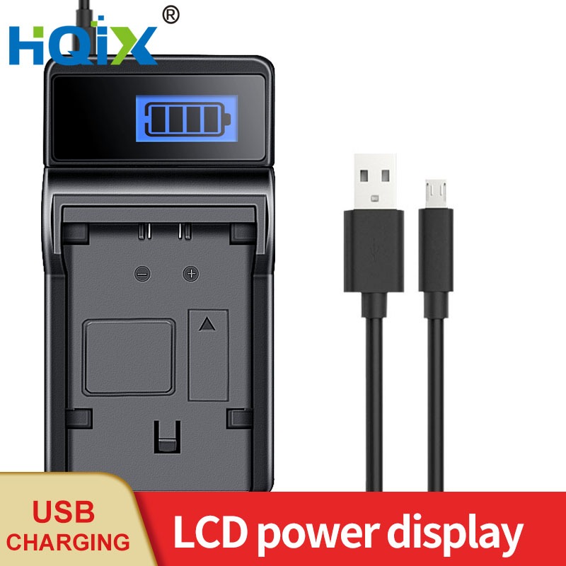 HQIX เหมาะสําหรับ Oda HDV-F1 HDV-F5 HDV-F7 AE8 กล้อง NP-180 เครื่องชาร์จแบตเตอรี่
