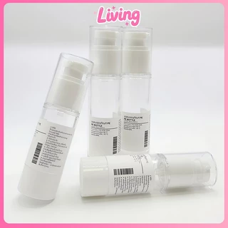 Living ✅ ขวดปั๊มสุญญากาศ แบบพกพา 30/50/100กรัม แบบพลาติก ขวดโลชั่น ใส่ครีม เซรั่ม ใส่เครื่องสำอาง พกพาสะดวก（มีจำหน่ายขายส่ง）