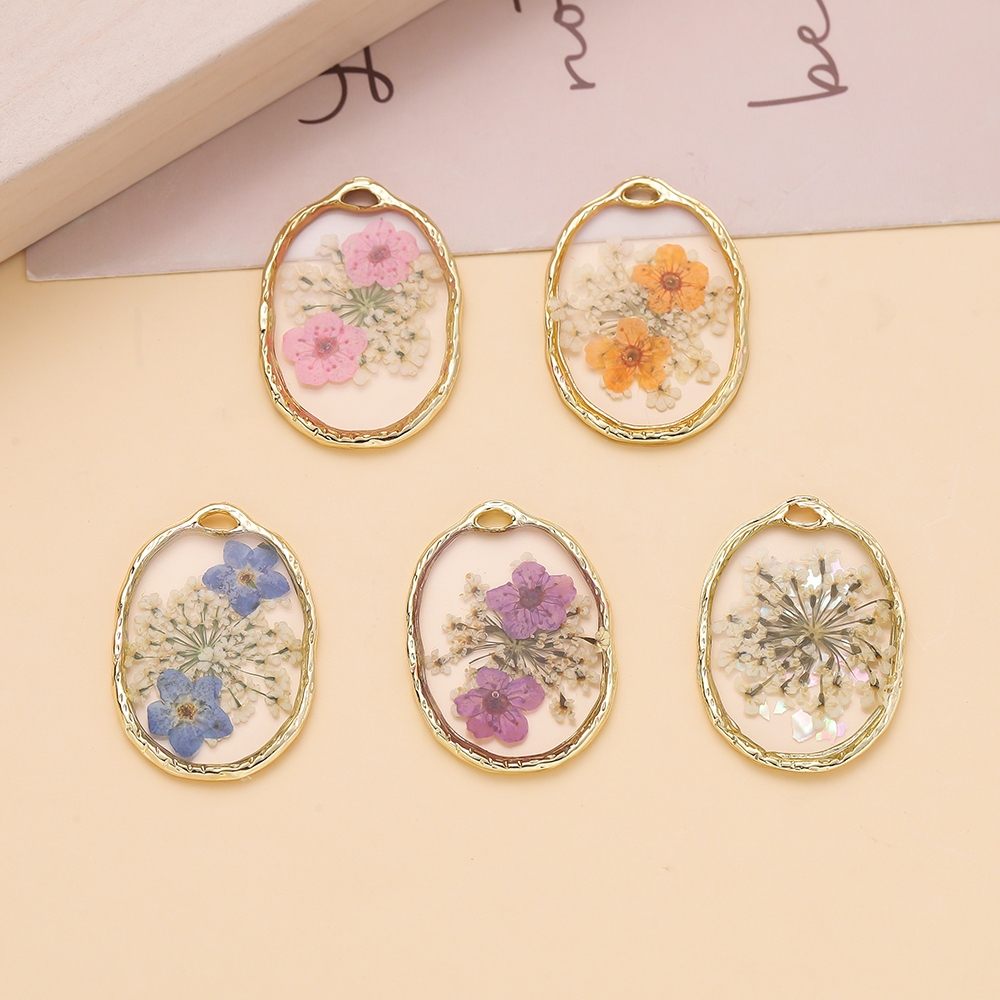 St.kunkka 2Pcs 20*28.5mm อัลลอยด์ ดอกไม้แห้ง จี้สร้อยคอ สำหรับสร้อยข้อมือสร้อยคอ DIY