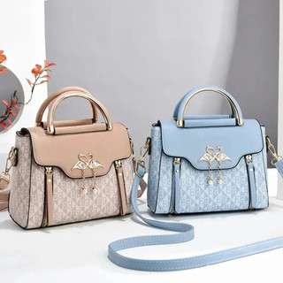Korean Fashion Luxury Designer Shoulder Bag Purses Ladies Handbags Womens Crossbody Bags Sling Bag Large Capacity PU Leather Lightweight