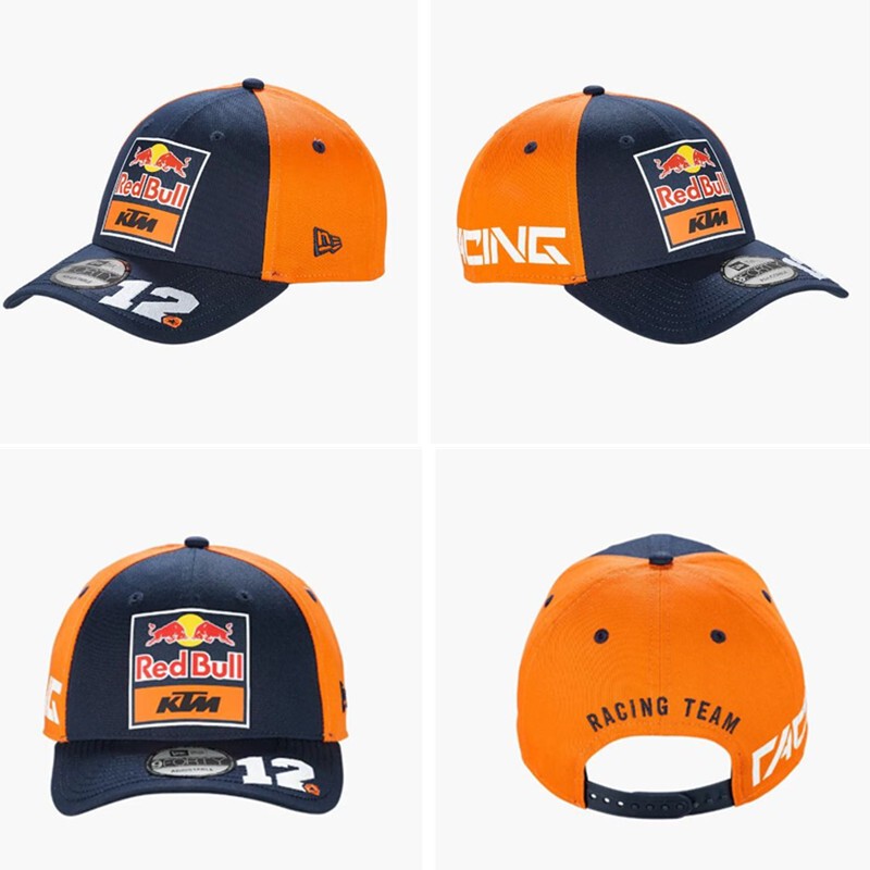 หมวก snapback KTM Red Bull Racing สำหรับผู้ชายและผู้หญิง ป้องกันรังสียูวี
