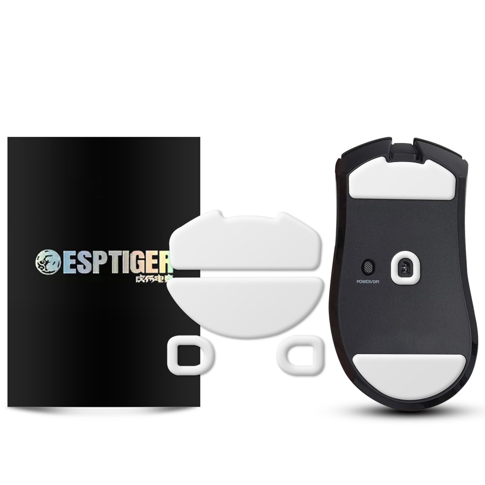 Esports Tiger ICE V2 รุ่นเมาส์ฟุตเมาส์สเก็ตสําหรับ Razer DeathAdder V4 Pro เมาส์ไร้สาย