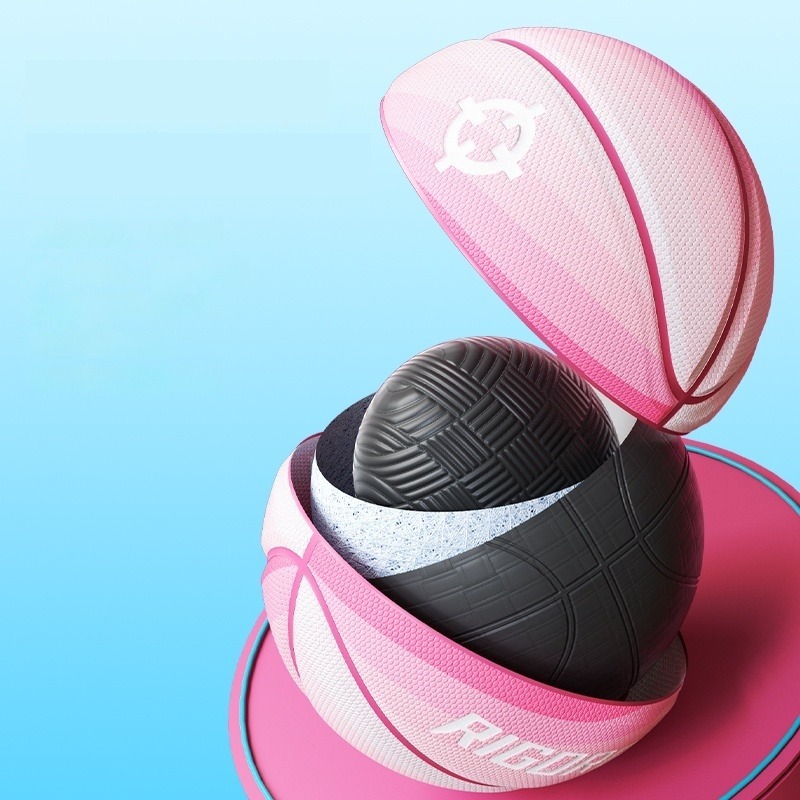 Ricorer Basketball No. 6 ลูกบอลสีฟ้าสำหรับผู้หญิง ทนทานและดูดซึมความชื้น ราคา ถูกที่สุด ดีลบีเคเค แกลเลอรีภาพที่ 4