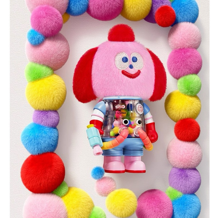 POP MART MEGA SPACE MOLLY 100% Anniversary Series 4 ของเล่นฟิกเกอร์กล่องตาบอด