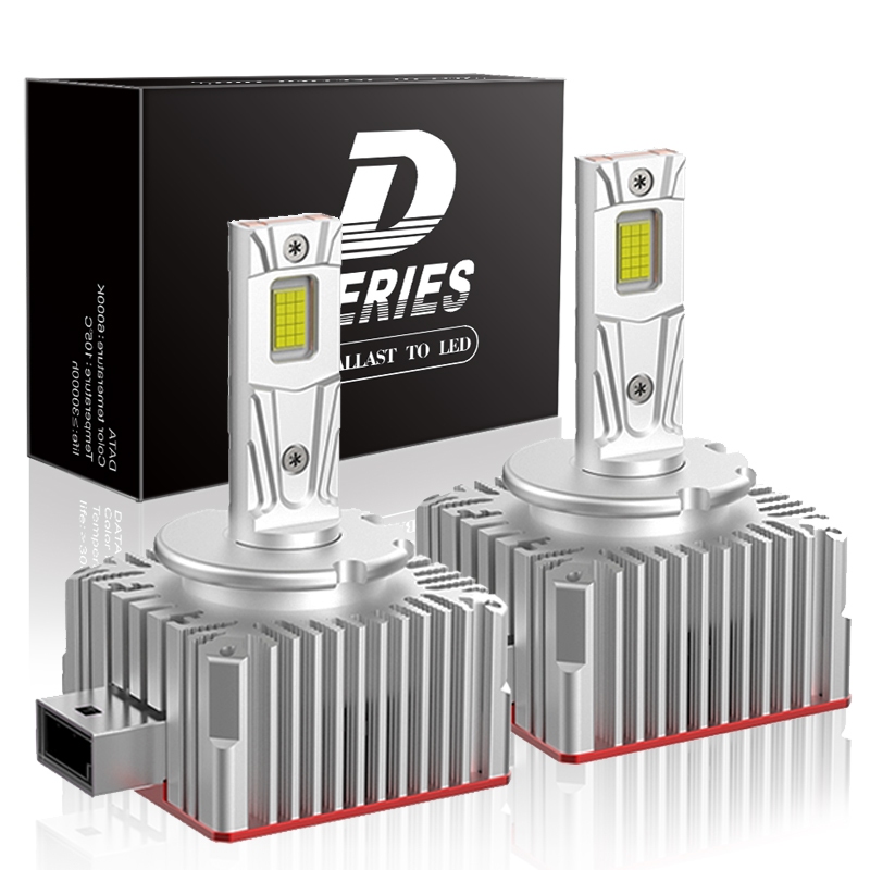 D1S D3S ไฟหน้ารถ LED D2S D4S D8S หลอดไฟอัตโนมัติสองด้าน 300W D1R D2R D3R D4R รถ Plug & Play