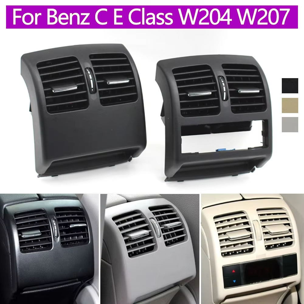 สําหรับ Mercedes Benz C Class W204 2007-2013 E Class Coupe W207 2008-2016 ด้านหลังเครื่องปรับอากาศ AC Vent Grille Complete Assembly