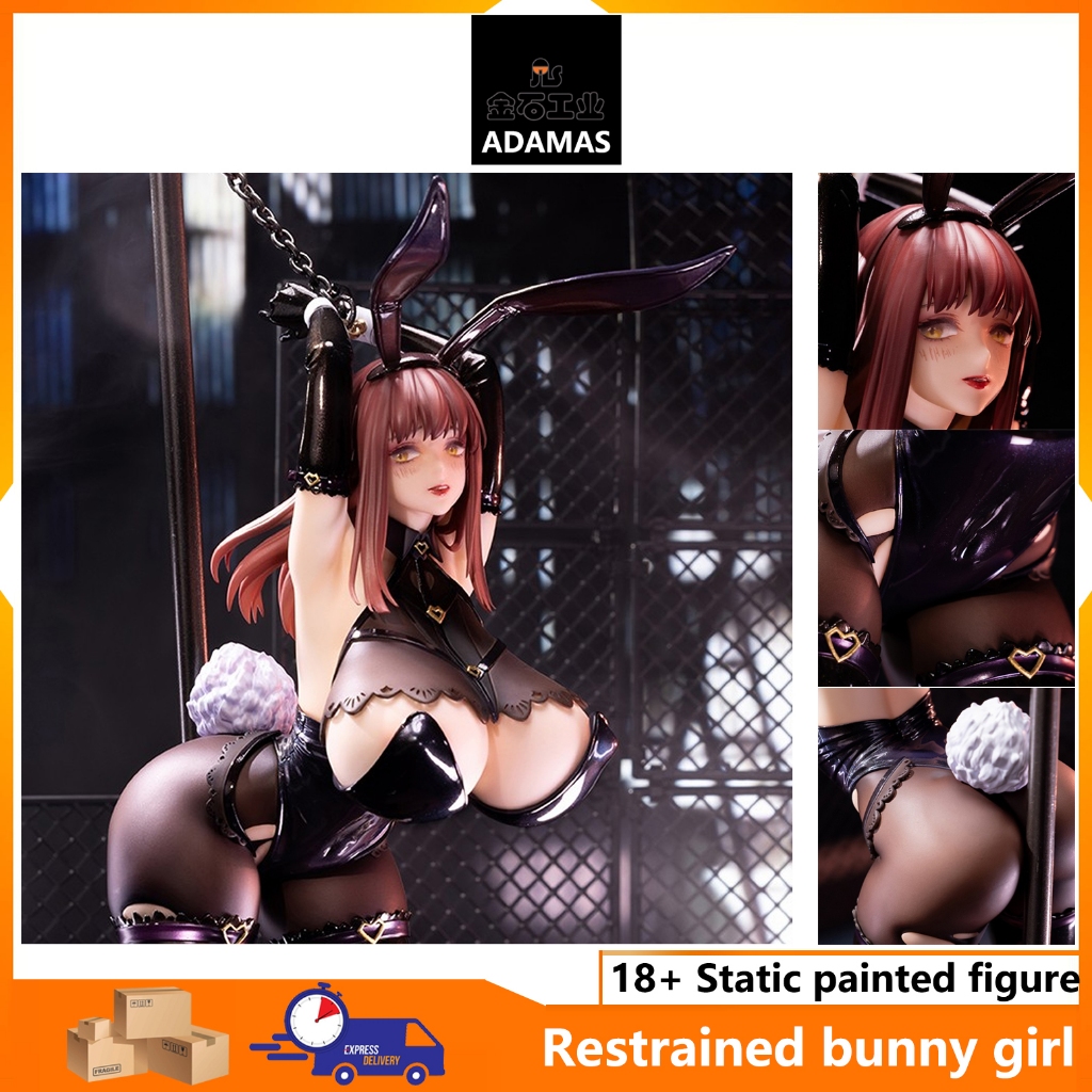 【ADAMAS】Restrained bunny girl 1/6 18+ Static painted figure height about 37cm Popular PVC series Popular detachable series ADAMAS