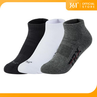 361 Degrees ถุงเท้าป้องกันแบคทีเรียและระงับกลิ่นกาย แพ็ค 3 ค…