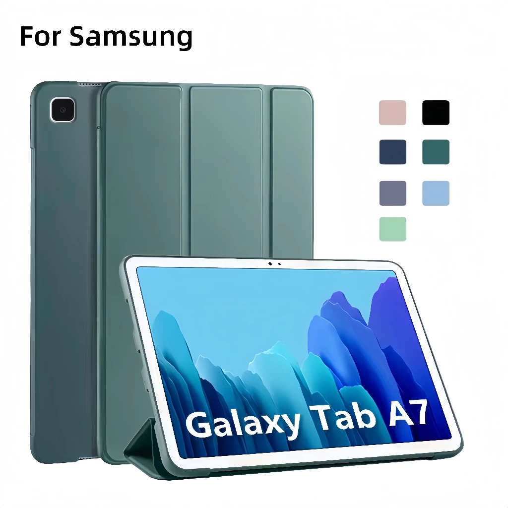 สําหรับ Samsung Galaxy Tab A7 10.4 2020 กรณี SM-T500 SM-T505 T507 กรณีพับแม่เหล็กซิลิโคนนุ่มกลับแท็บเล็ตสําหรับ Samsung Galaxy Tab A7 10.4 นิ้วฝาครอบ
