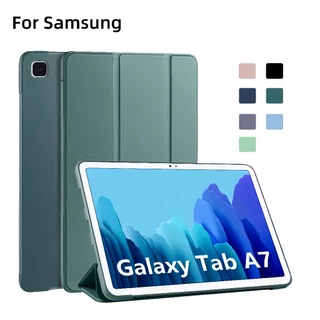 สําหรับ Samsung Galaxy Tab A7 10.4 2020 กรณี SM-T500 SM-T505 T507 กรณีพับแม่เหล็กซิลิโคนนุ่มกลับแท็บเล็ตสําหรับ Samsung Galaxy Tab A7 10.4 นิ้วฝาครอบ