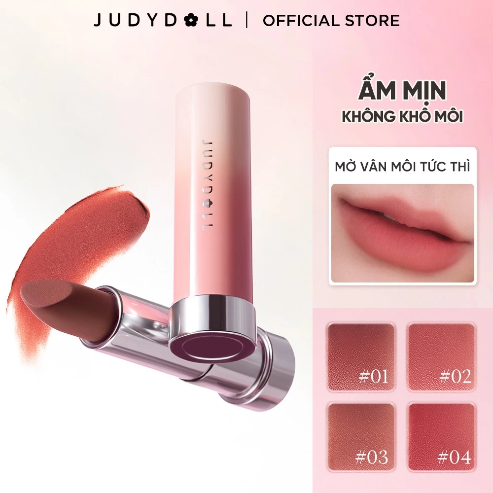 [ใหม่] JUDYDOLL VELVET MATTE LIPSTICK 3.6g