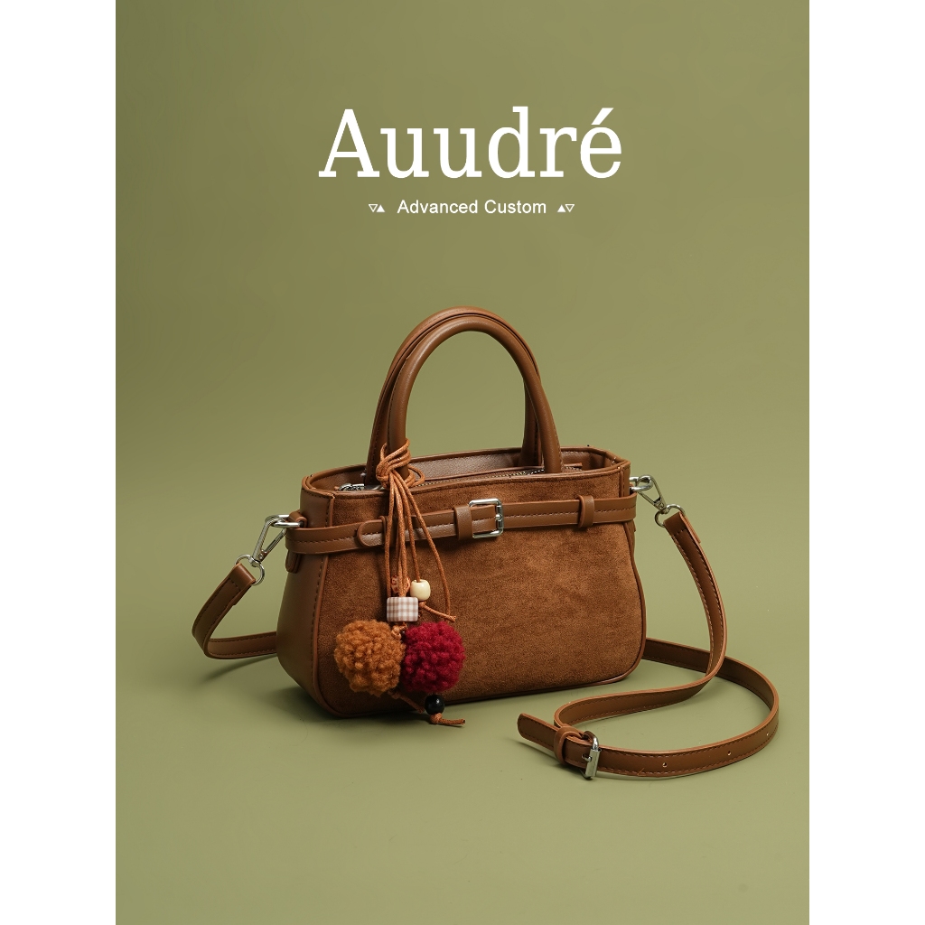Auudre Premium Texture Retro กระเป๋าถือหญิง เหมาะสมกับทุกลุค พร้อมนำไปทำงาน
