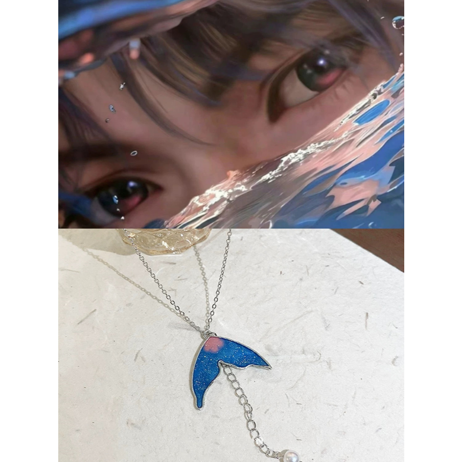 Love and DeepSpace Rafayel Qiyu สร้อยคอรูปปลา